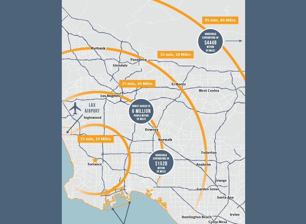 dsv lax map